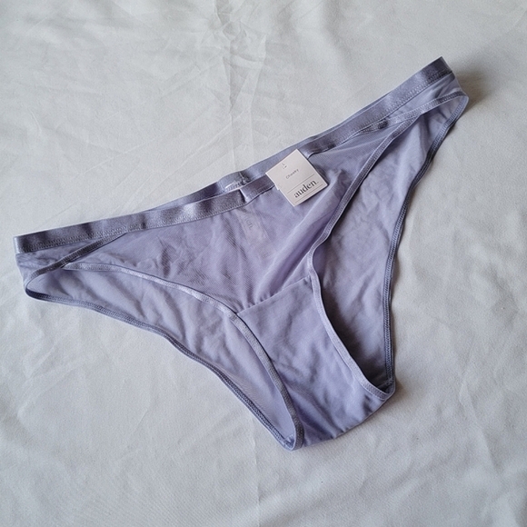 NWT Purple Cheeky Mesh Panty | Auden - Picture 1 of 5